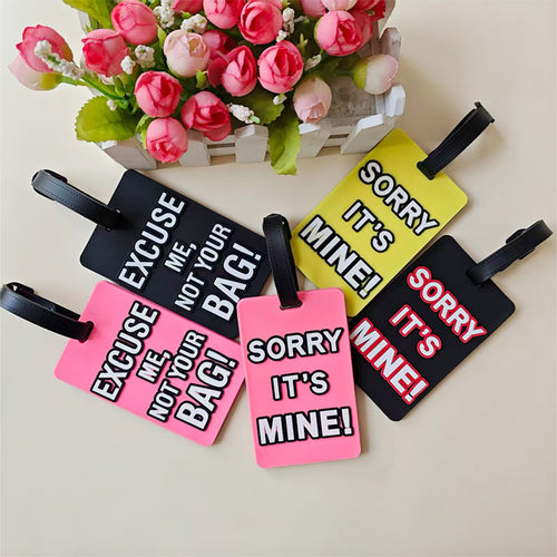 Unisex Luggage Tag with Outstanding Message Bowlift