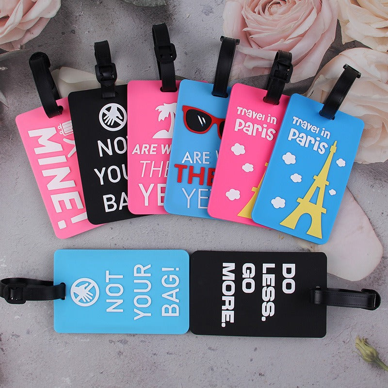 Motivational Travel Luggage Tag Bowlift