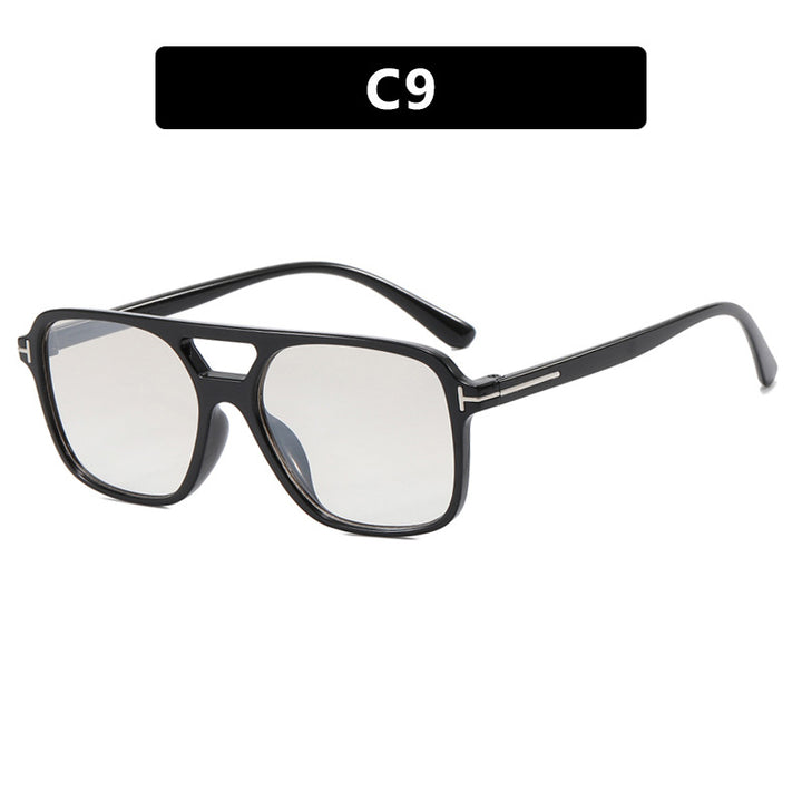 Ladies elegant geometric sunglasses with stylish frame Bowlift