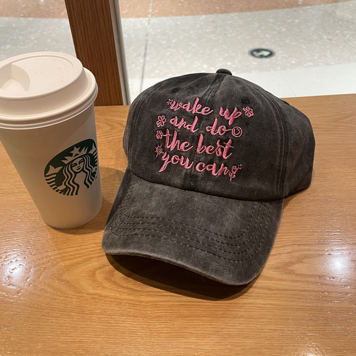 Embroidered Inspirational Cap