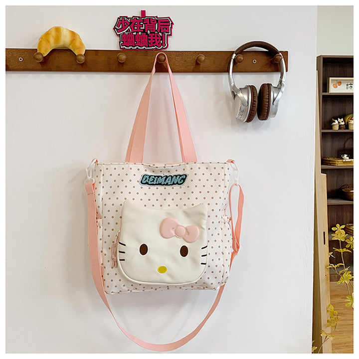 Cute Cartoon-Themed Tote Bag