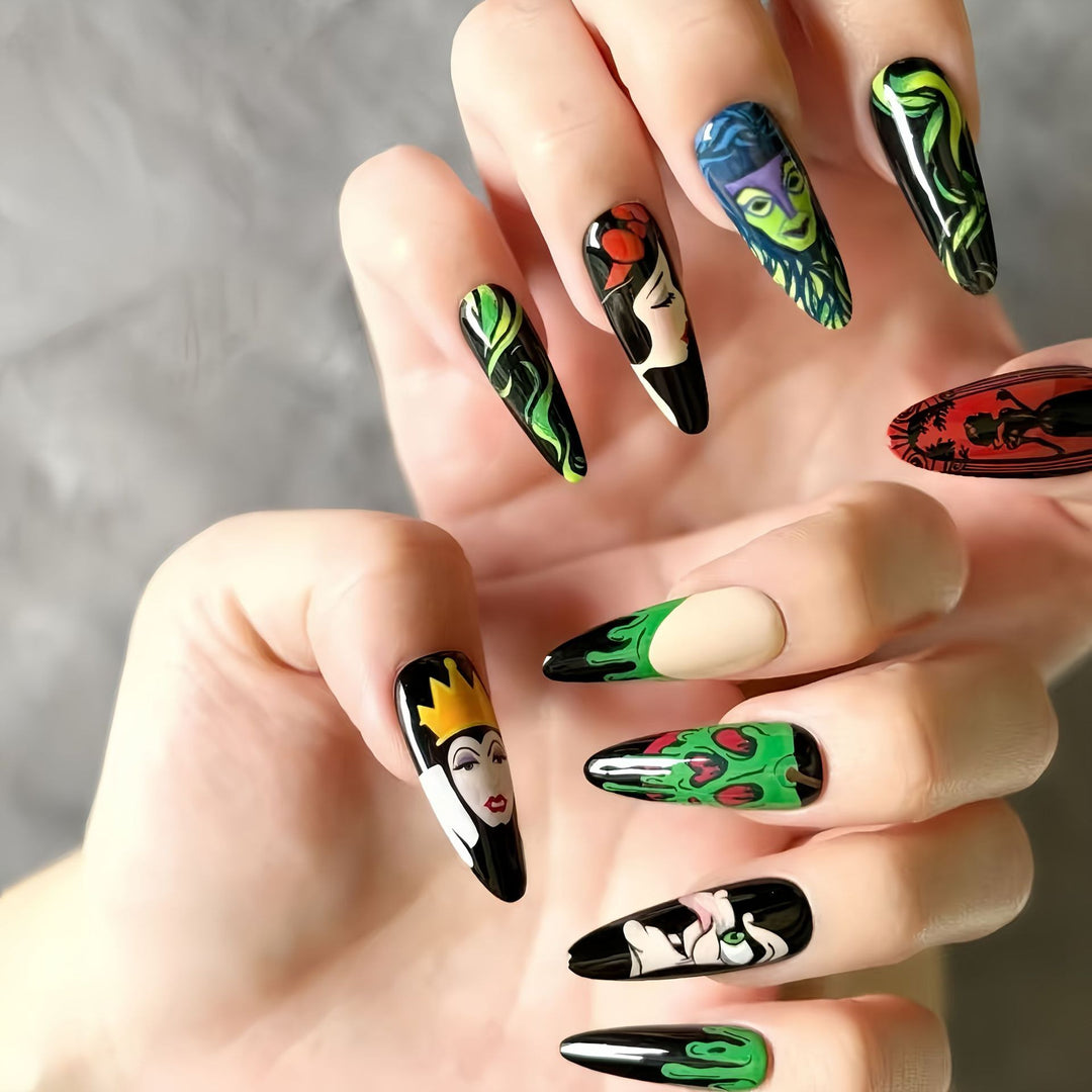Artful Nail Extensions with Elegant Tips Bowlift
