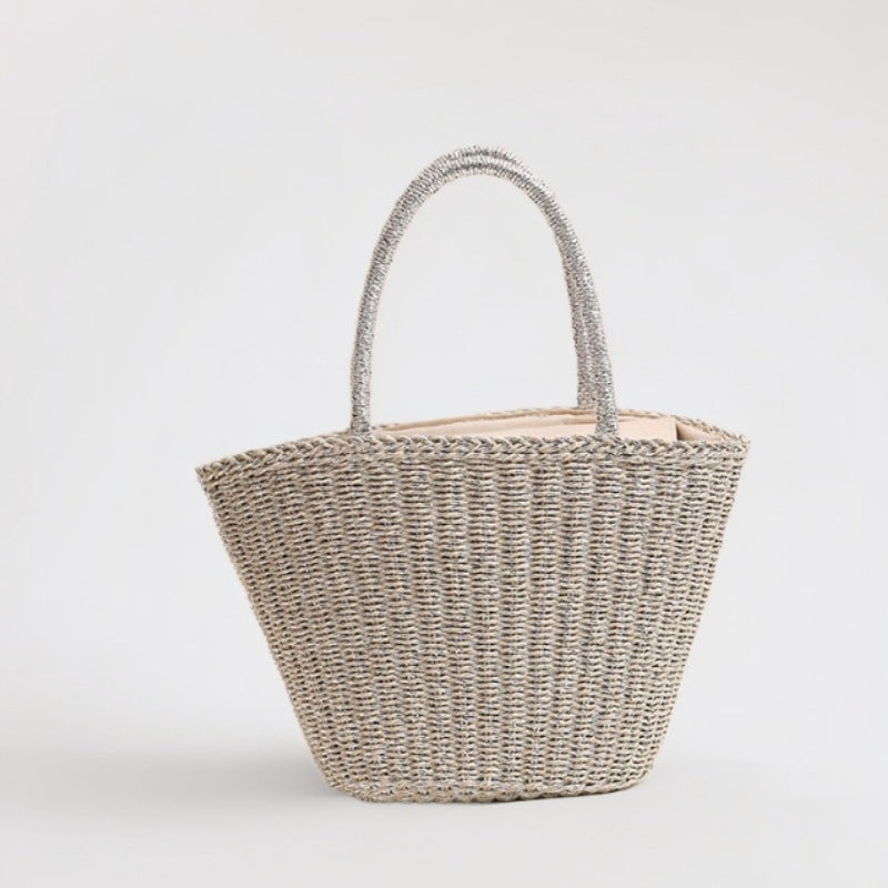 Handcrafted basket bag with sturdy handles Bowlift