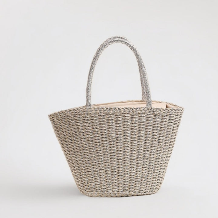 Handcrafted basket bag with sturdy handles Bowlift