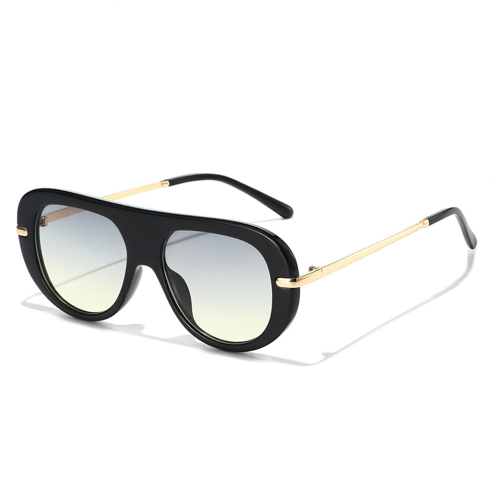Futuristic Oversized Shield Sunglasses Bowlift