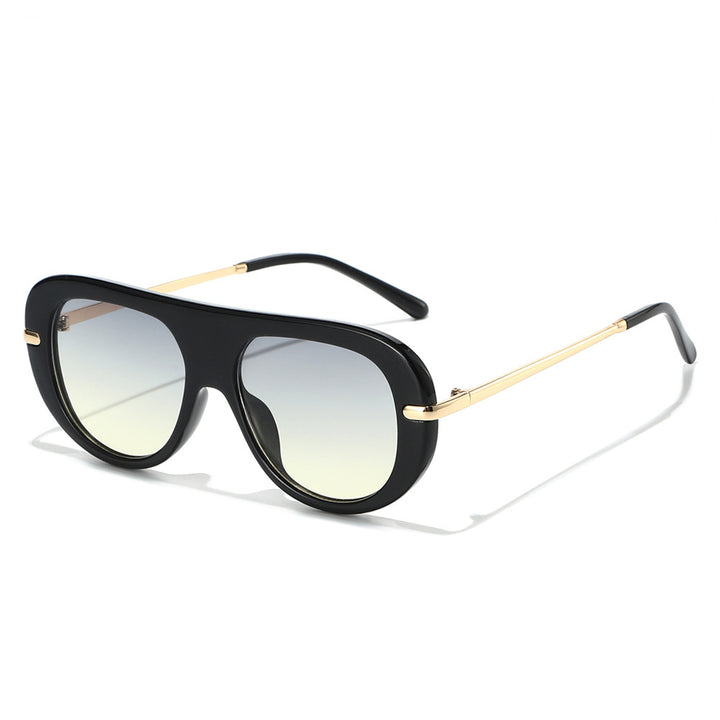 Futuristic Oversized Shield Sunglasses Bowlift
