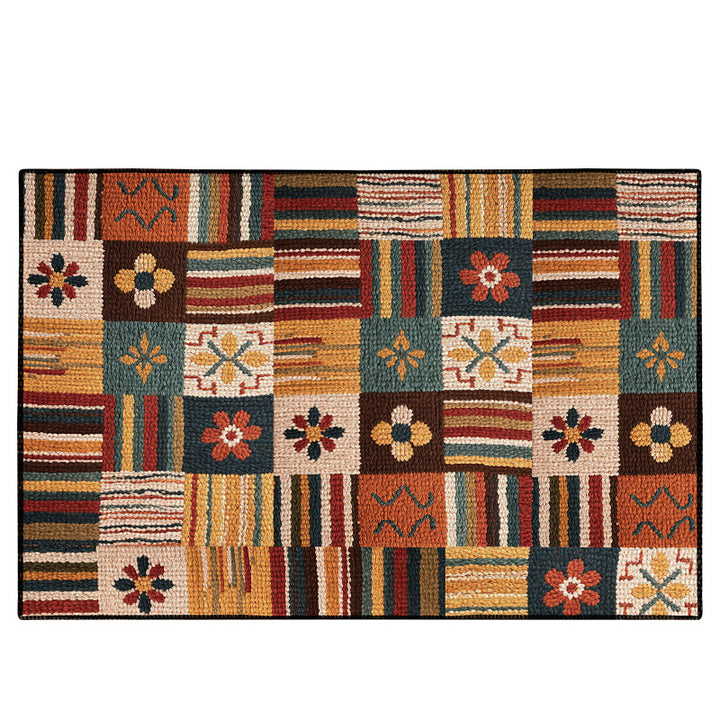 Bohemian Geometric Area Rug Bowlift