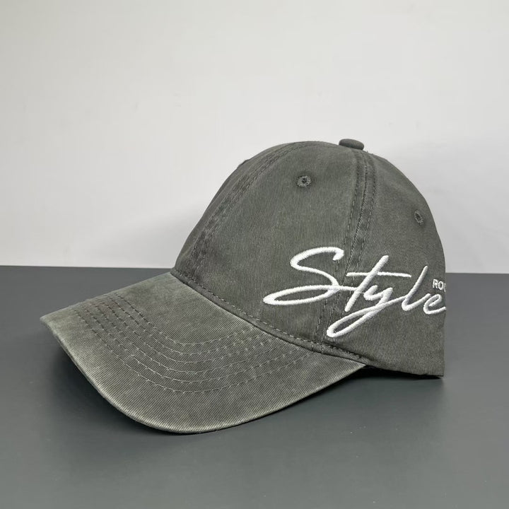 Unisex Signature Script Baseball Cap Bowlift