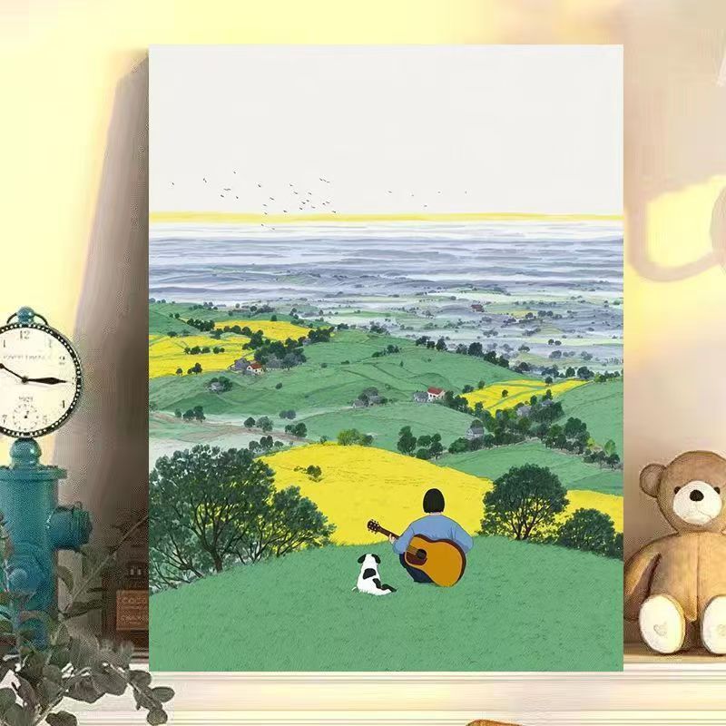 Scenic Nature Landscape Wall Art Bowlift