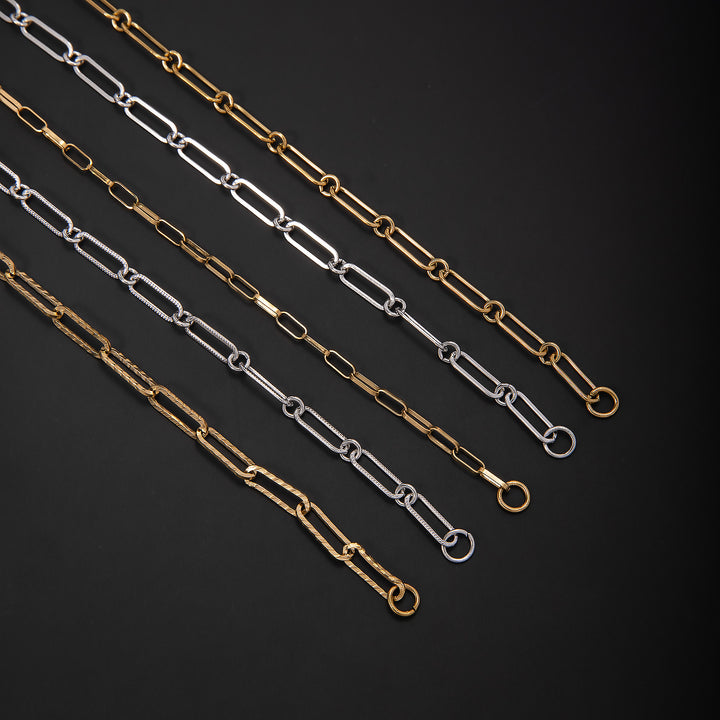 Elegant Open Link Chain Necklace Bowlift