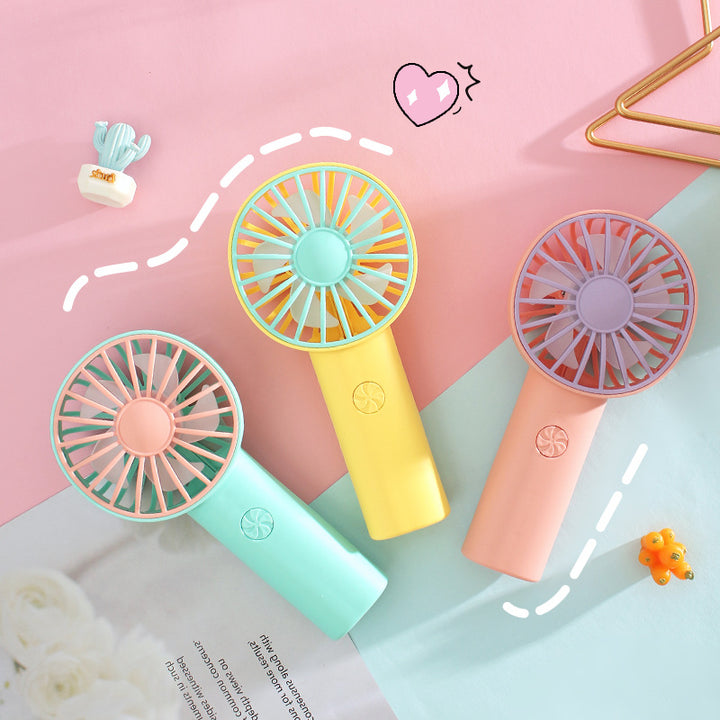 Unisex Handheld Fan with Adjustable Speed Bowlift
