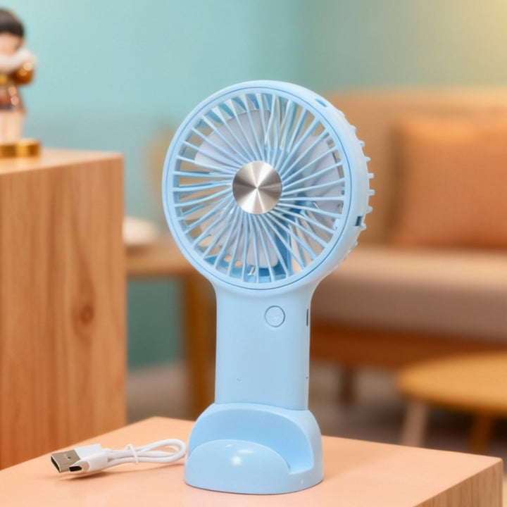 Ladies portable USB table fan with flexible tilt mechanism Bowlift
