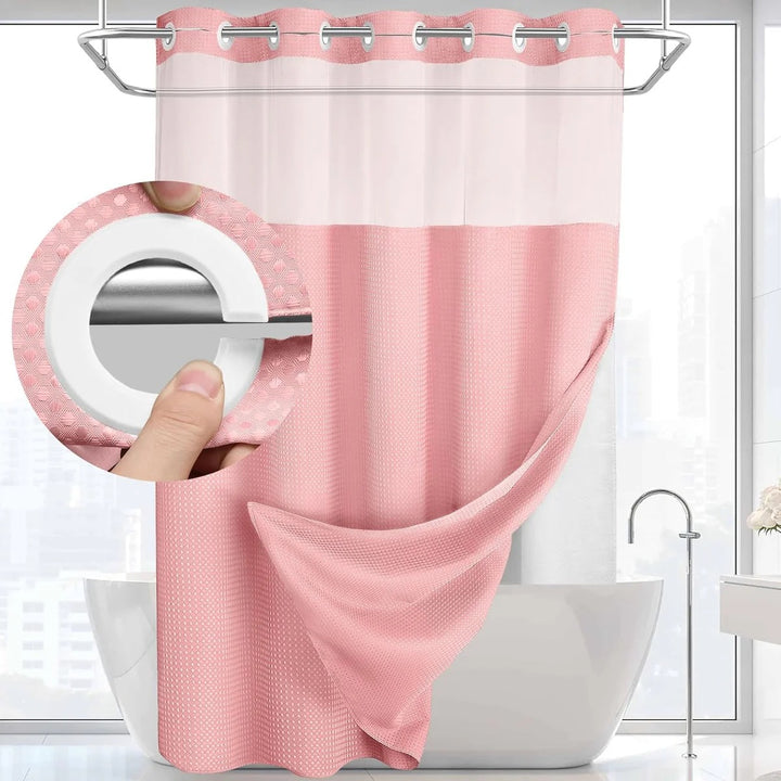 Artistic Floral Shower Curtain Bowlift