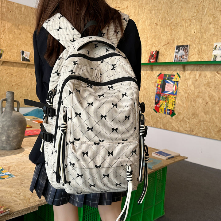 Stylish Quilted Backpack Bowlift
