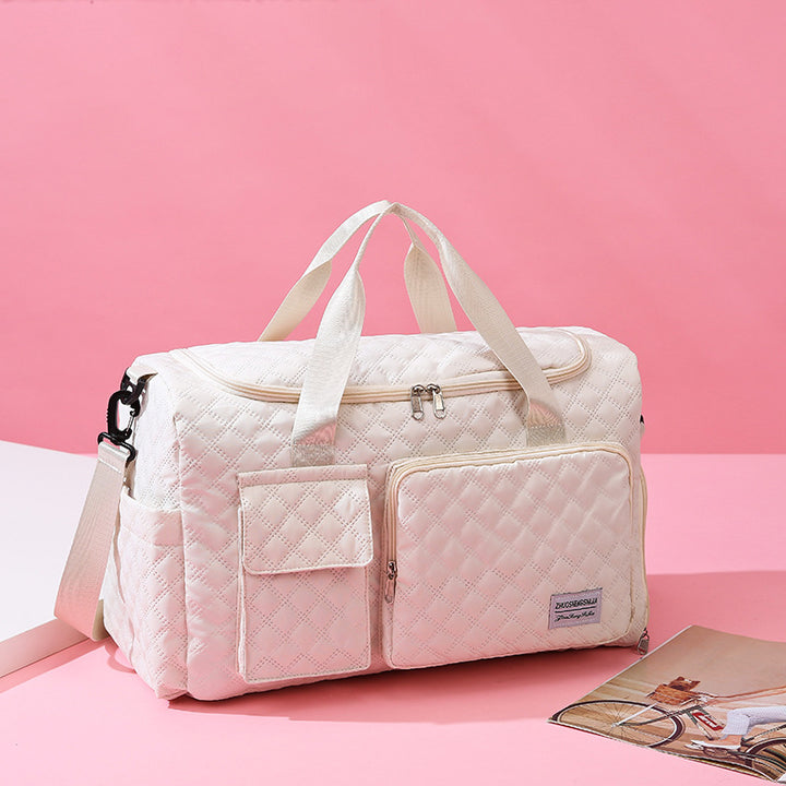 Multifunctional Sports And Travel Bag With Numerous Exterior Pockets Bowlift