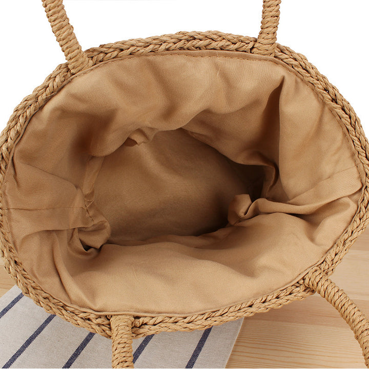 Naturally braided shopping bag Bowlift