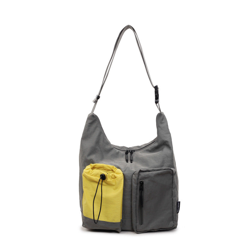Practical Multi-Pocket Shoulder Bag Bowlift