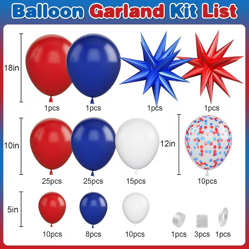 Unisex nan Balloon arch and table decor set with columns, clusters and fireworks attachments Bowlift