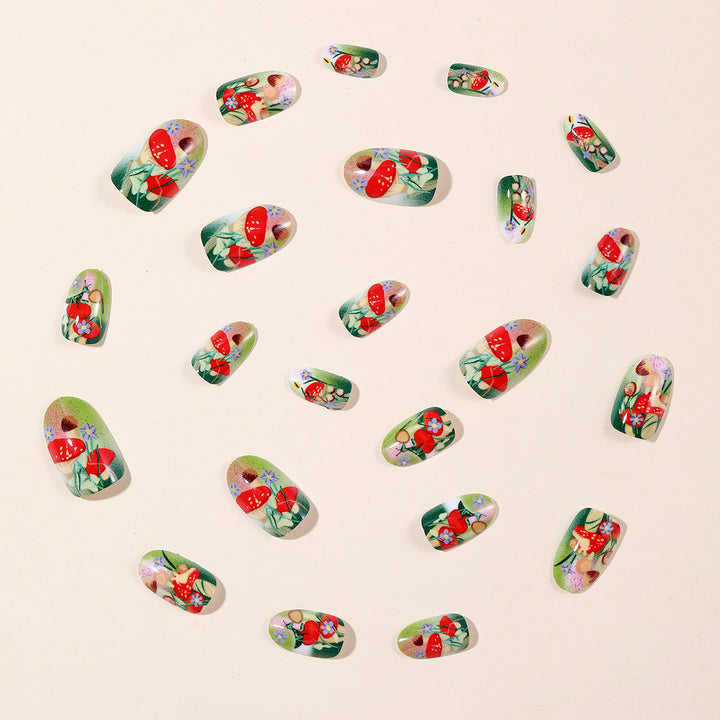 Floral Garden 3D Nail Art Extensions Bowlift