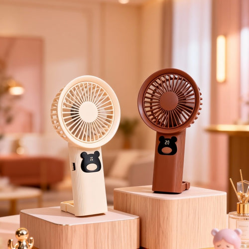 Women's Portable Mini Fan with Clamp System Bowlift