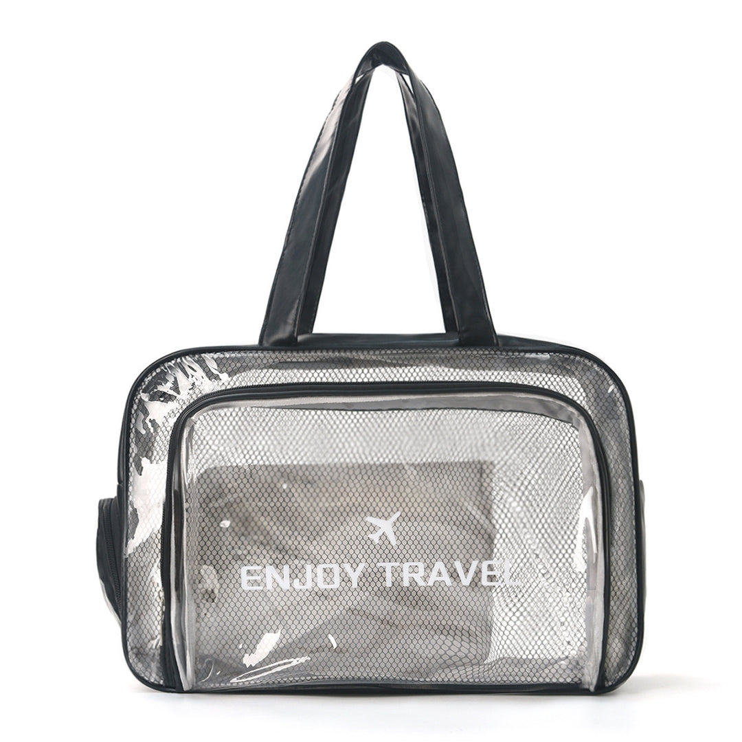 Transparent Travel Bag with Versatile Compartments Bowlift