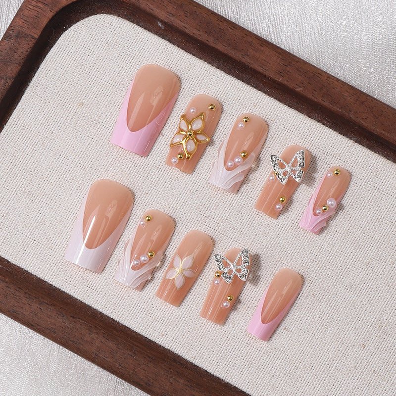 Luxury Decorative Press-On Nail Tips Bowlift