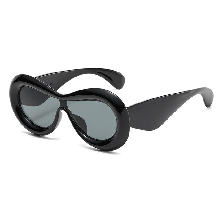 Women's fashionable oversized sunglasses in extravagant design Bowlift