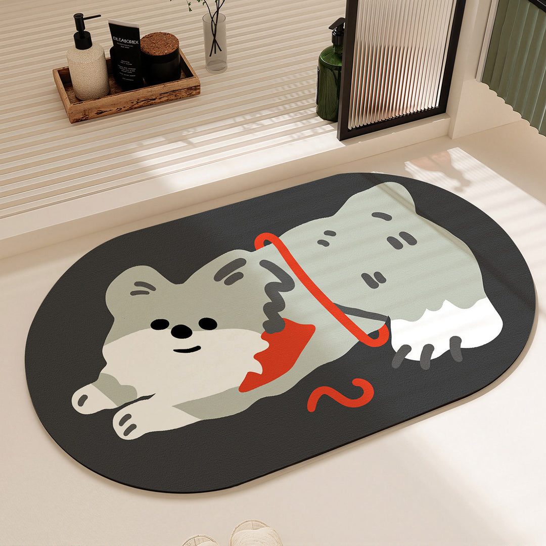 Decorative Pet Mat Bowlift
