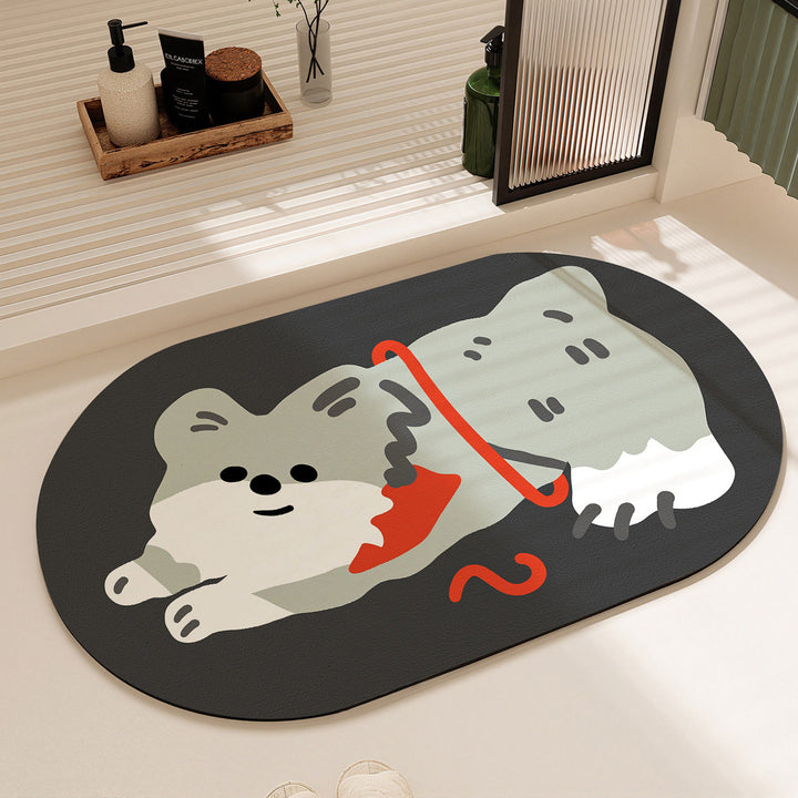 Decorative Pet Mat Bowlift