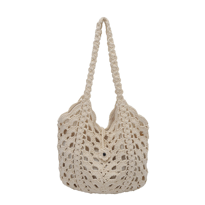 Handmade Macrame Shoulder Bag Bowlift
