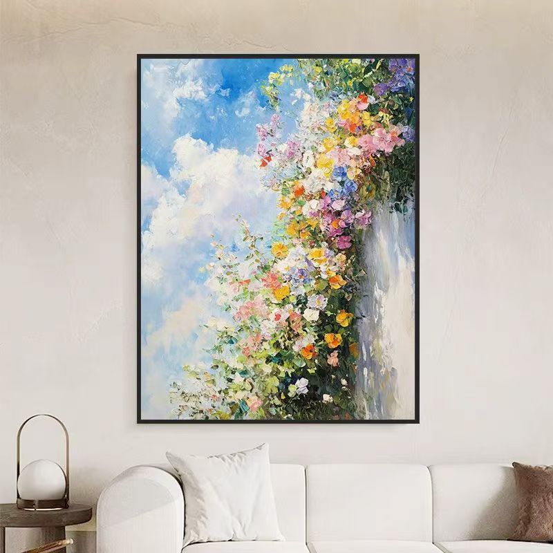 Floral Landscape Wall Art Bowlift
