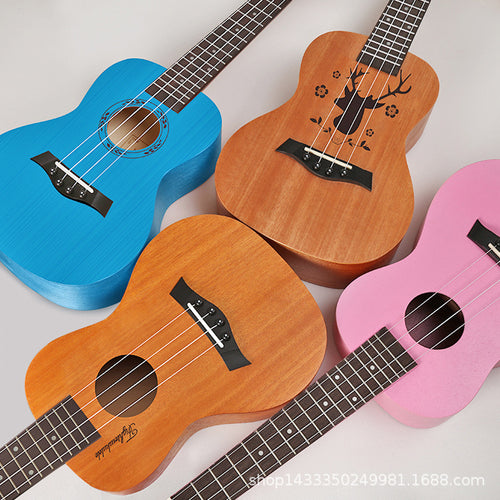 Premium Wooden Ukulele Bowlift