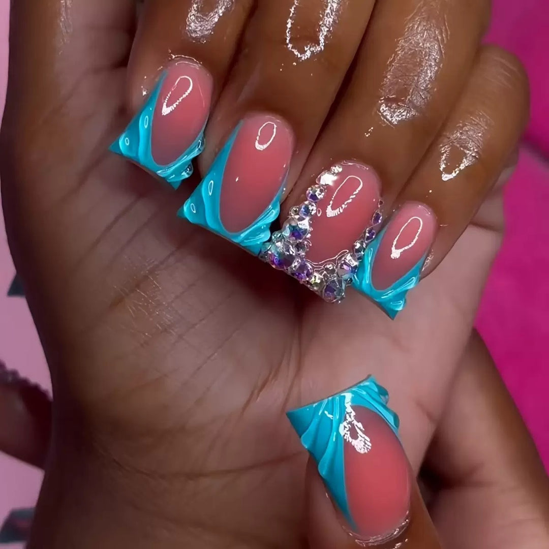 Stylish 3D Nail Art Extensions Bowlift