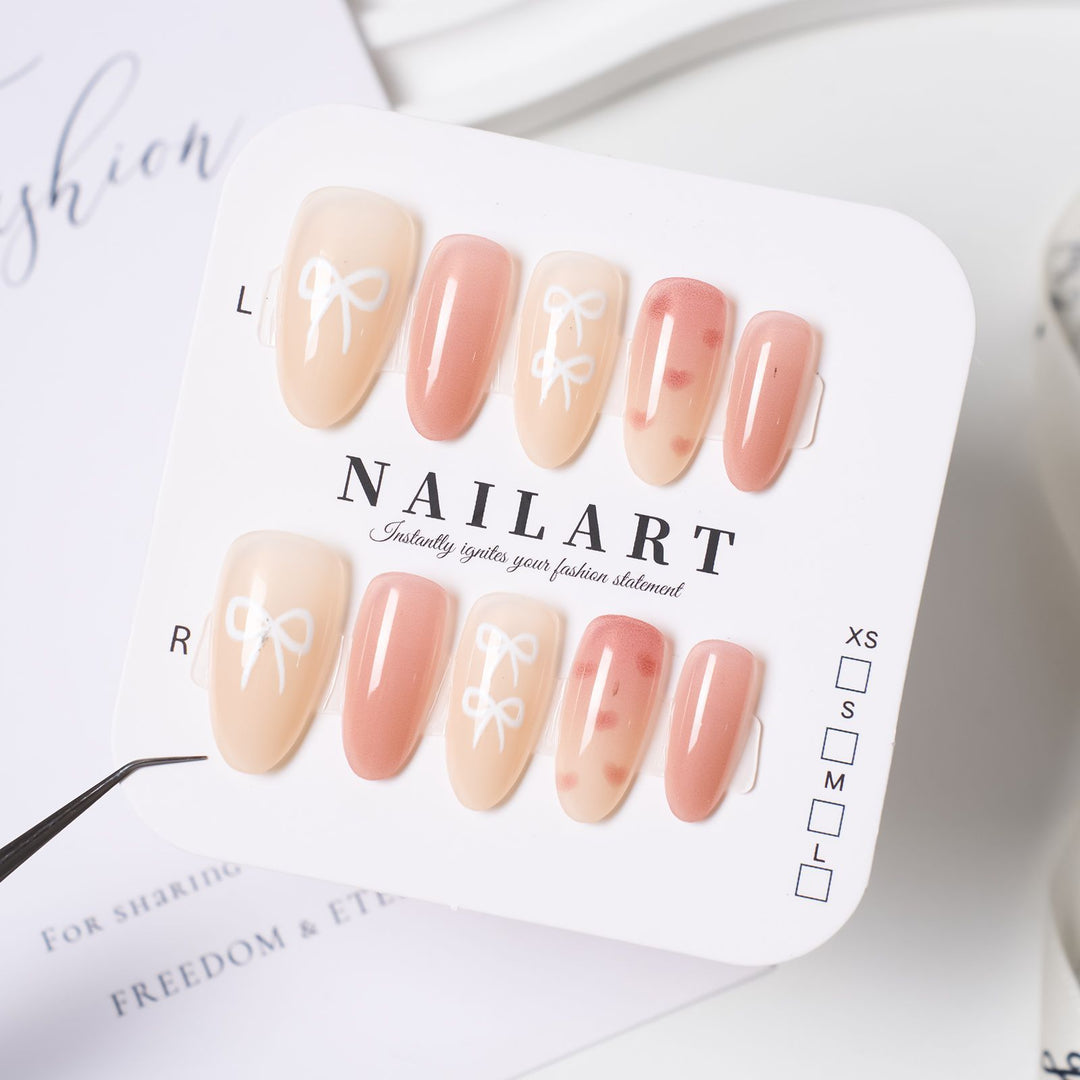 Elegant Press-On Nail Tips Bowlift