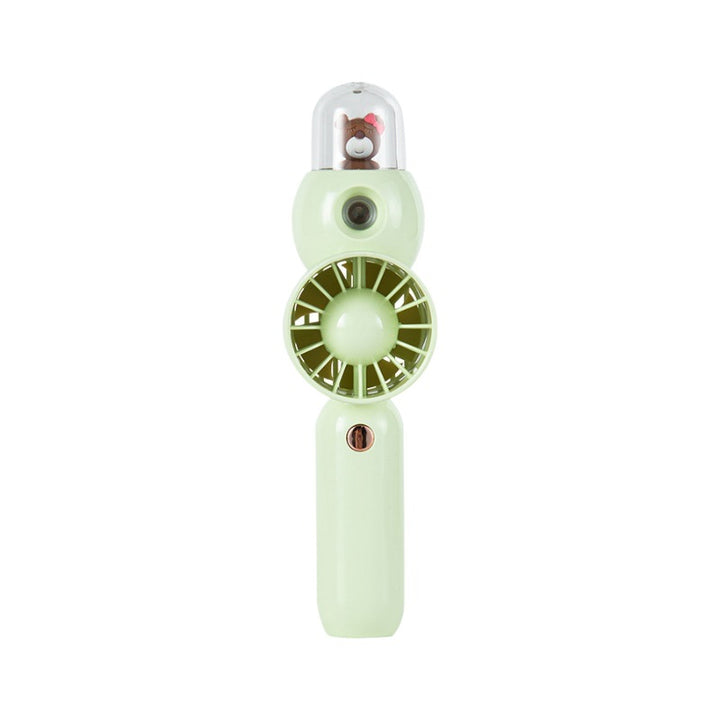 Adorable Cartoon-Themed Handheld Fan Bowlift