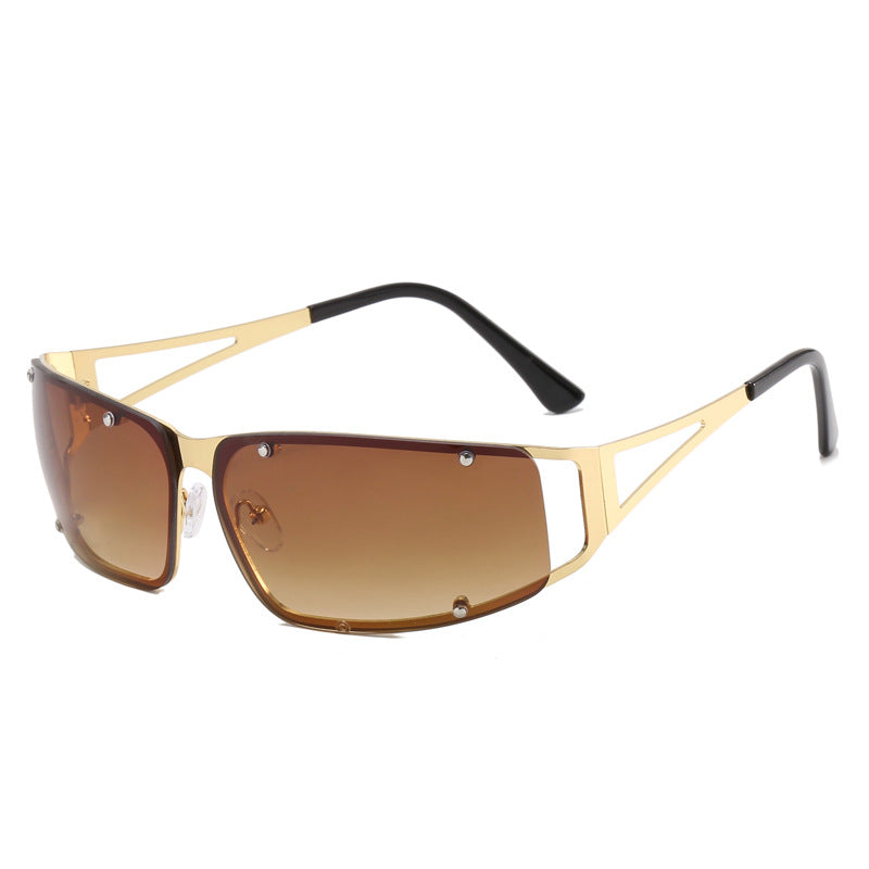 Women's sporty sunglasses with trendy design and polarized lenses Bowlift