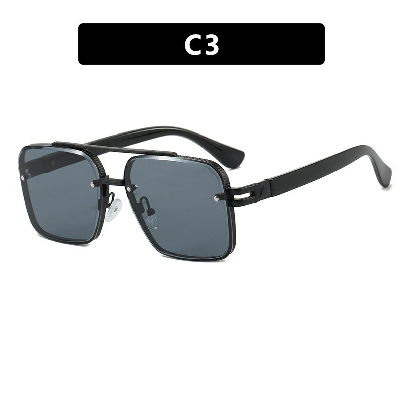 Women's fashionable square sunglasses with high UV protection function Bowlift