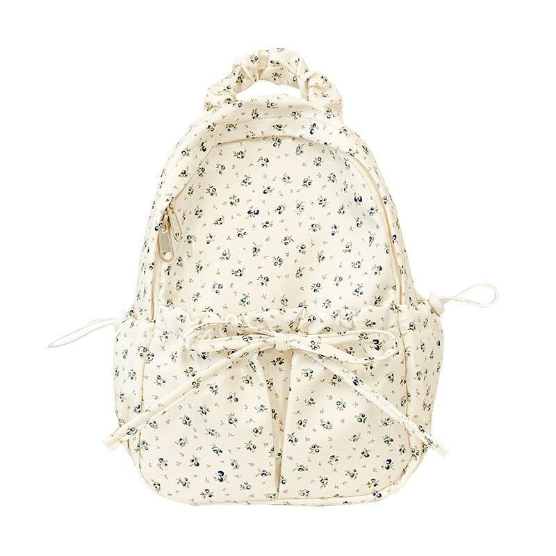 Floral Print Everyday Backpack Bowlift