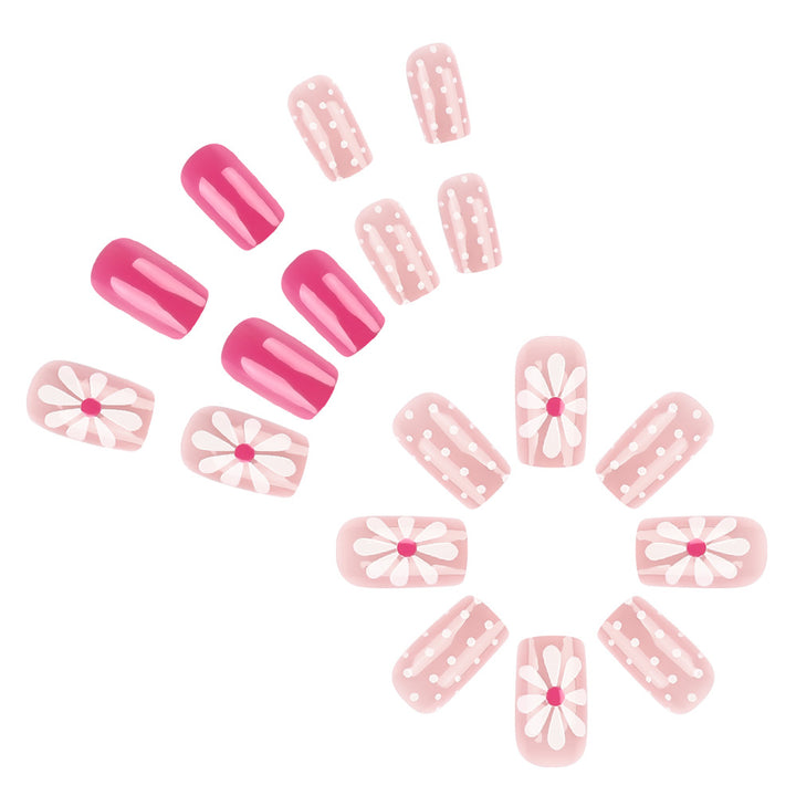 Floral Nail Art Design Bowlift