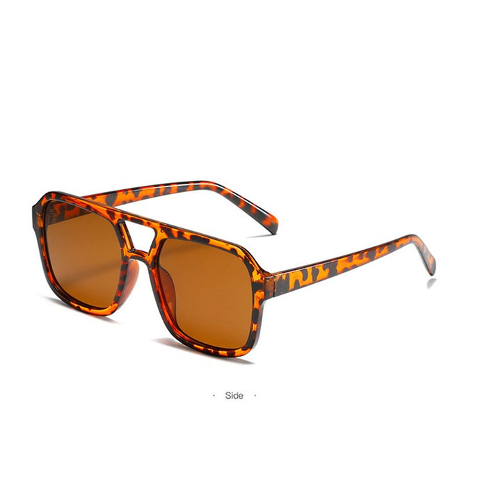 Women's fashionable oversized sunglasses with striking pattern Bowlift