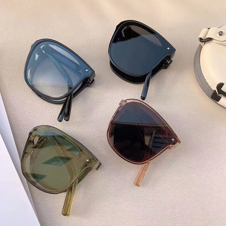 Ladies trendy sunglasses with unique facet frame Bowlift