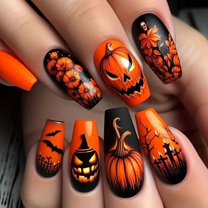 Creative Halloween Nail Art Set Bowlift 1788229227