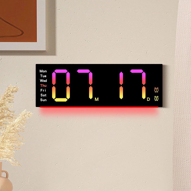 Digital table clock Bowlift