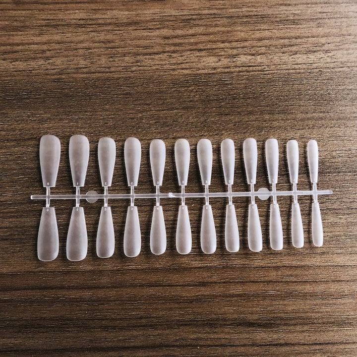 Artificial Nail Set in Trendy Neon Design Bowlift
