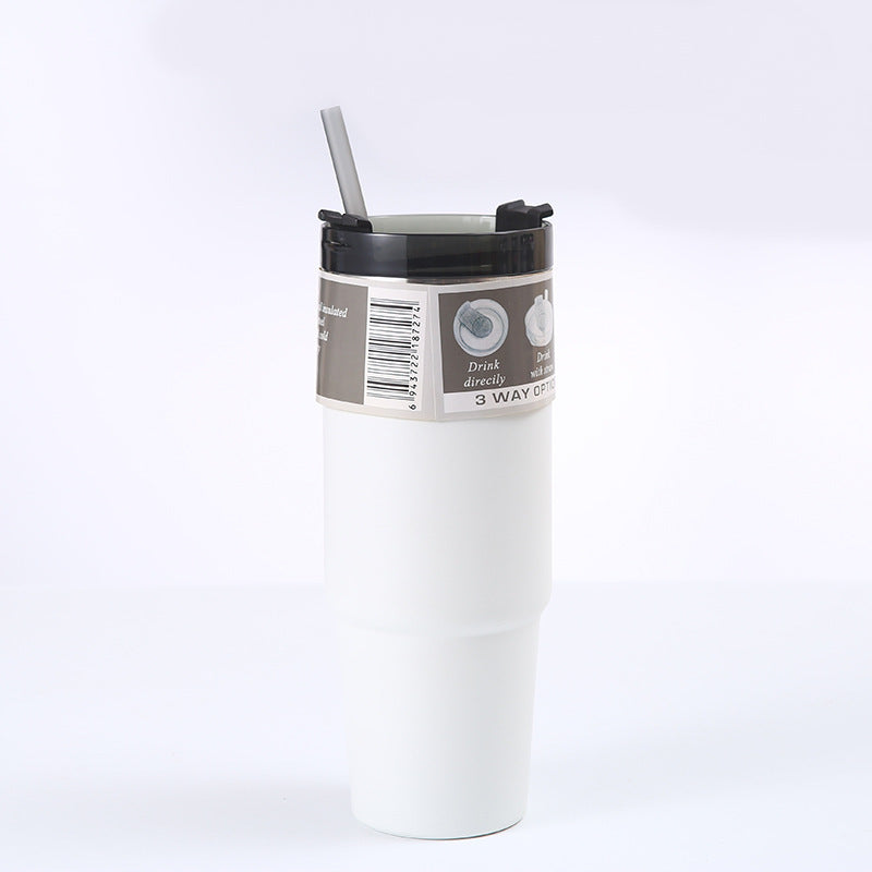 Women's thermos mug with 3-in-1 lid Bowlift