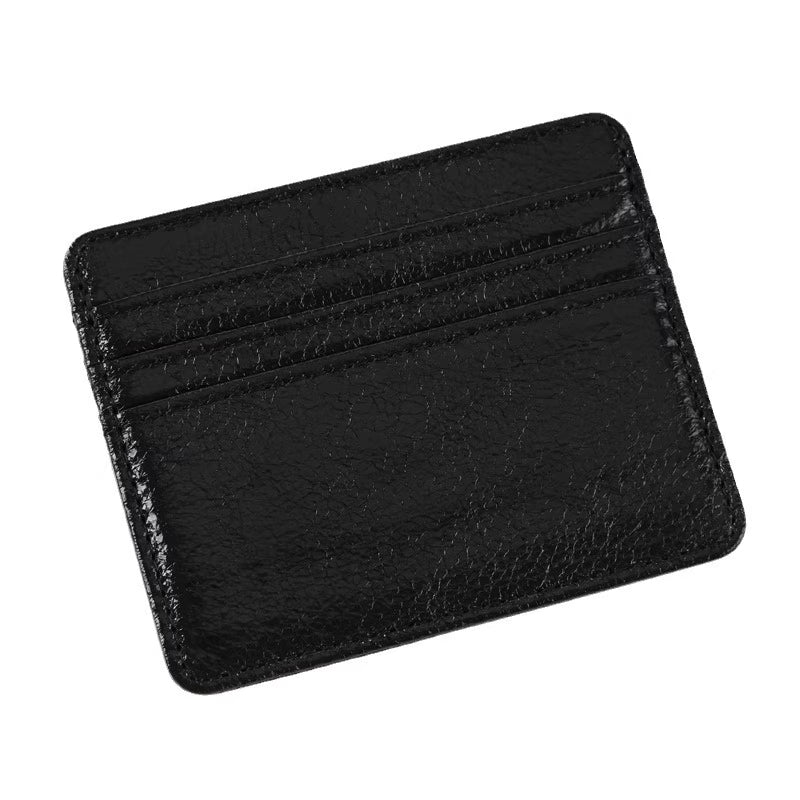 Sleek Leather Card Holder Bowlift