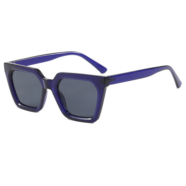 Women's modern designer sunglasses with transparent frame Bowlift