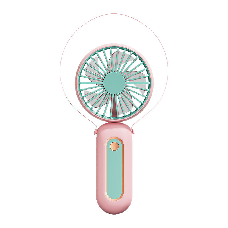 Rechargeable Handheld Mist-Generating Fan Bowlift