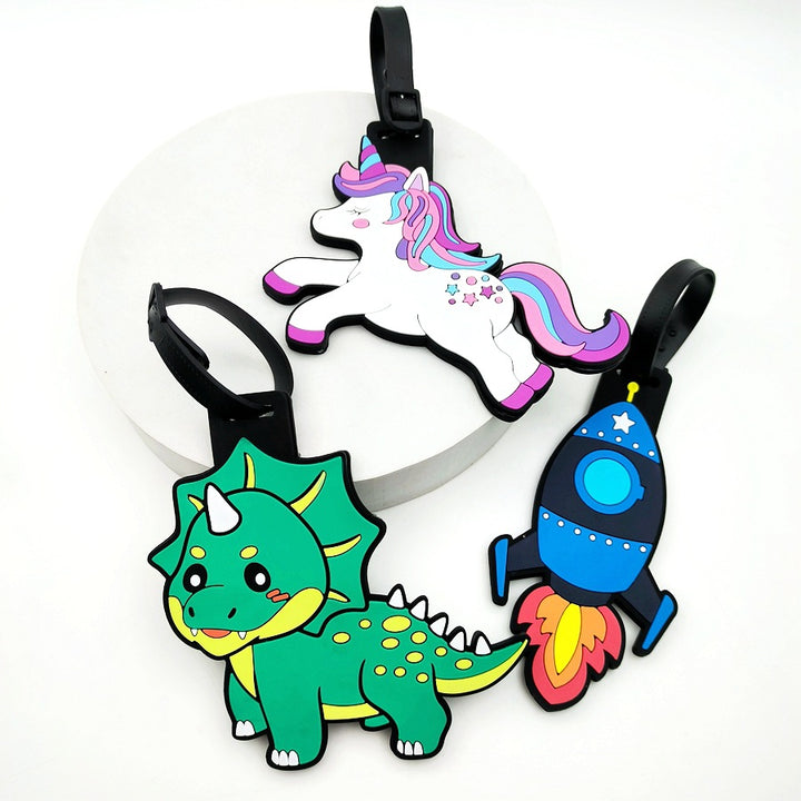 Rocket Design Luggage Tag Bowlift