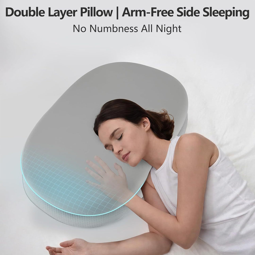 Ergonomic and Adjustable Neck Pillow Bowlift